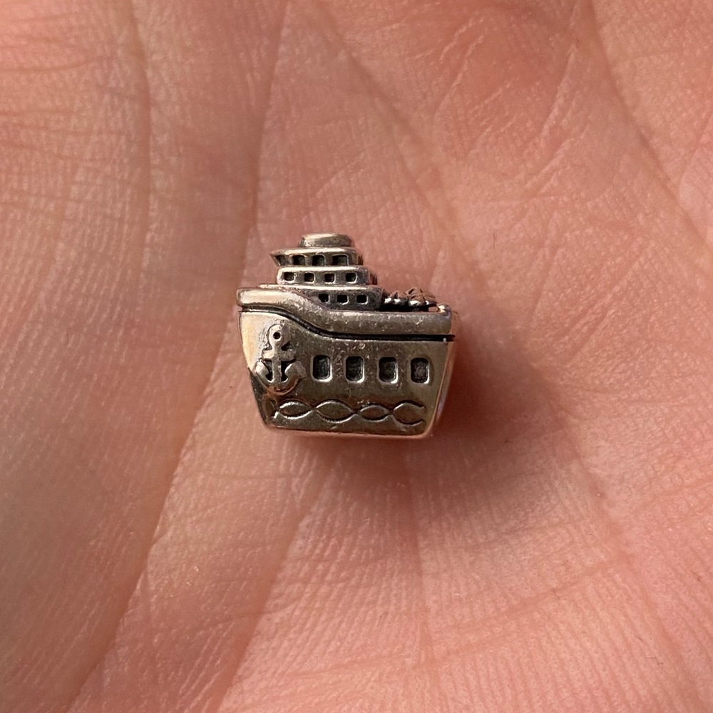 Pandora boat charm